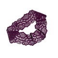 Bandeau Dentelle Prune
