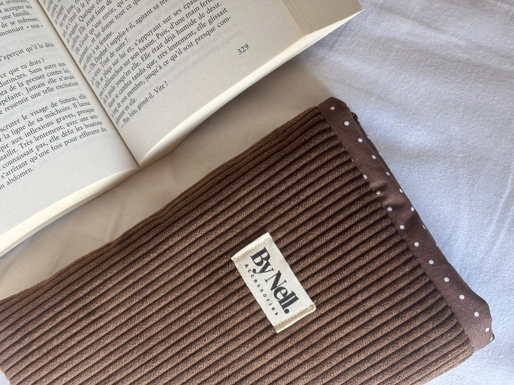 Pochette à livre Chocolat