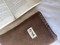 Pochette à livre Chocolat personnalisée
