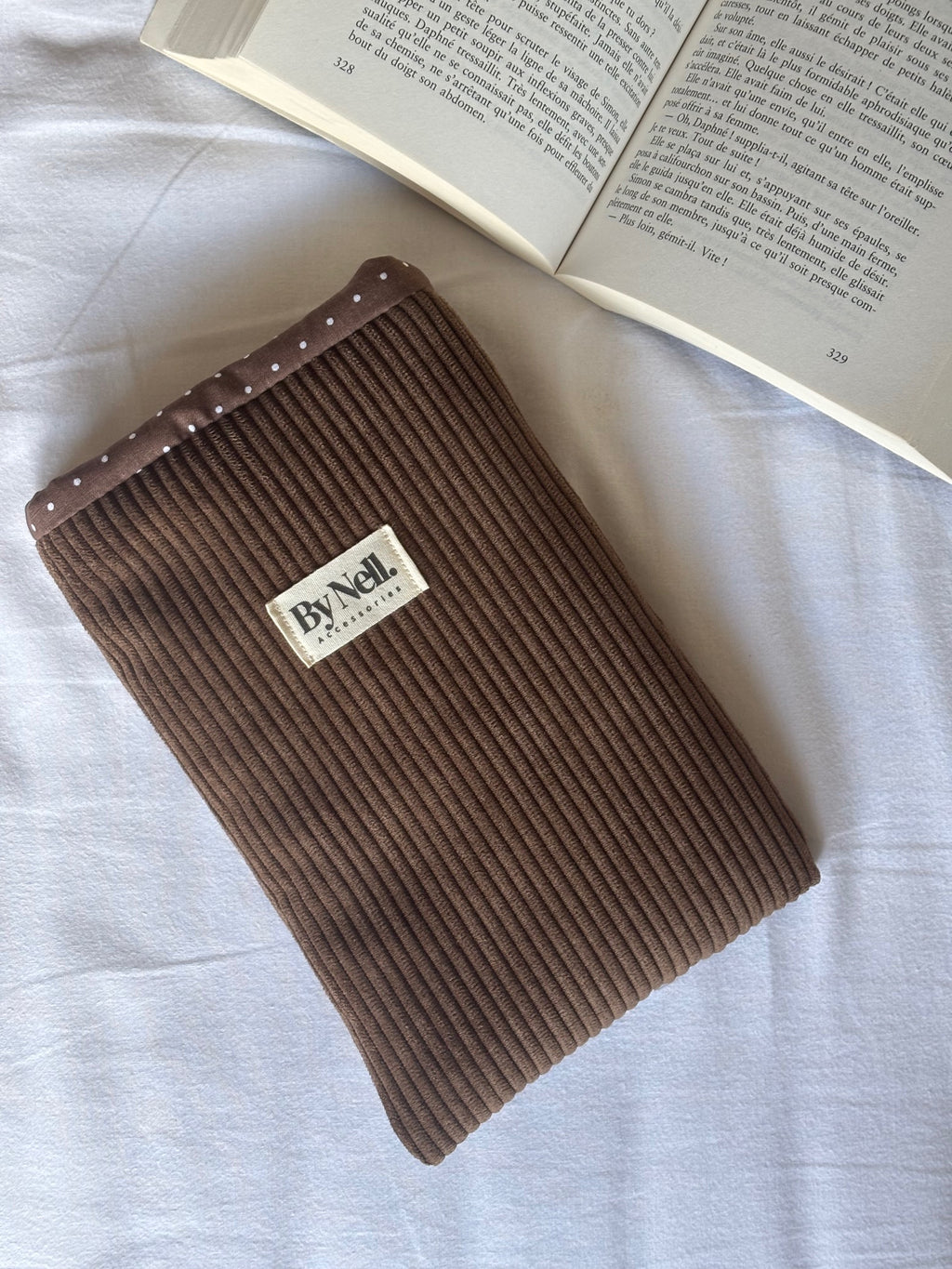 Pochette à livre Chocolat