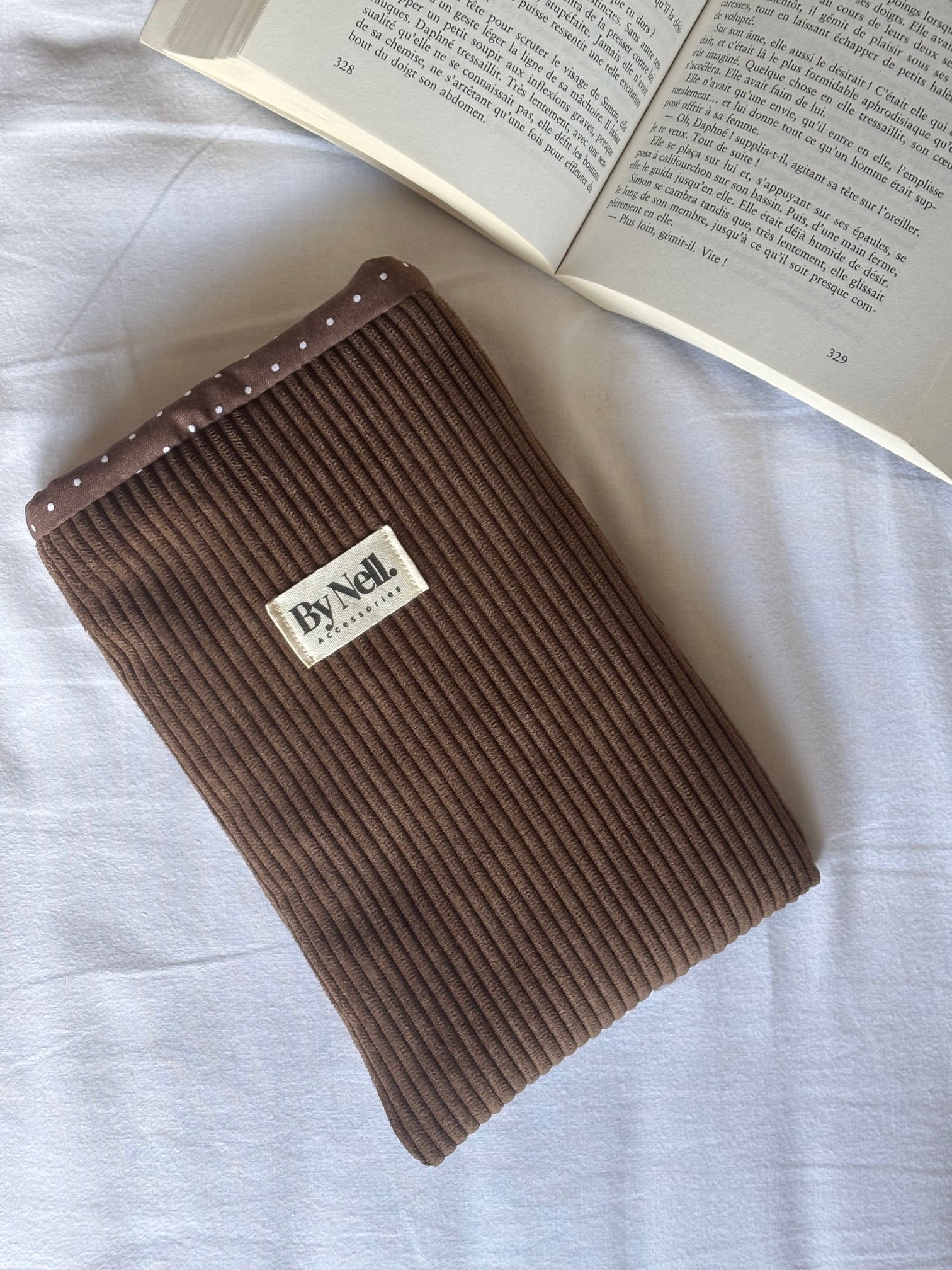Pochette à livre Chocolat