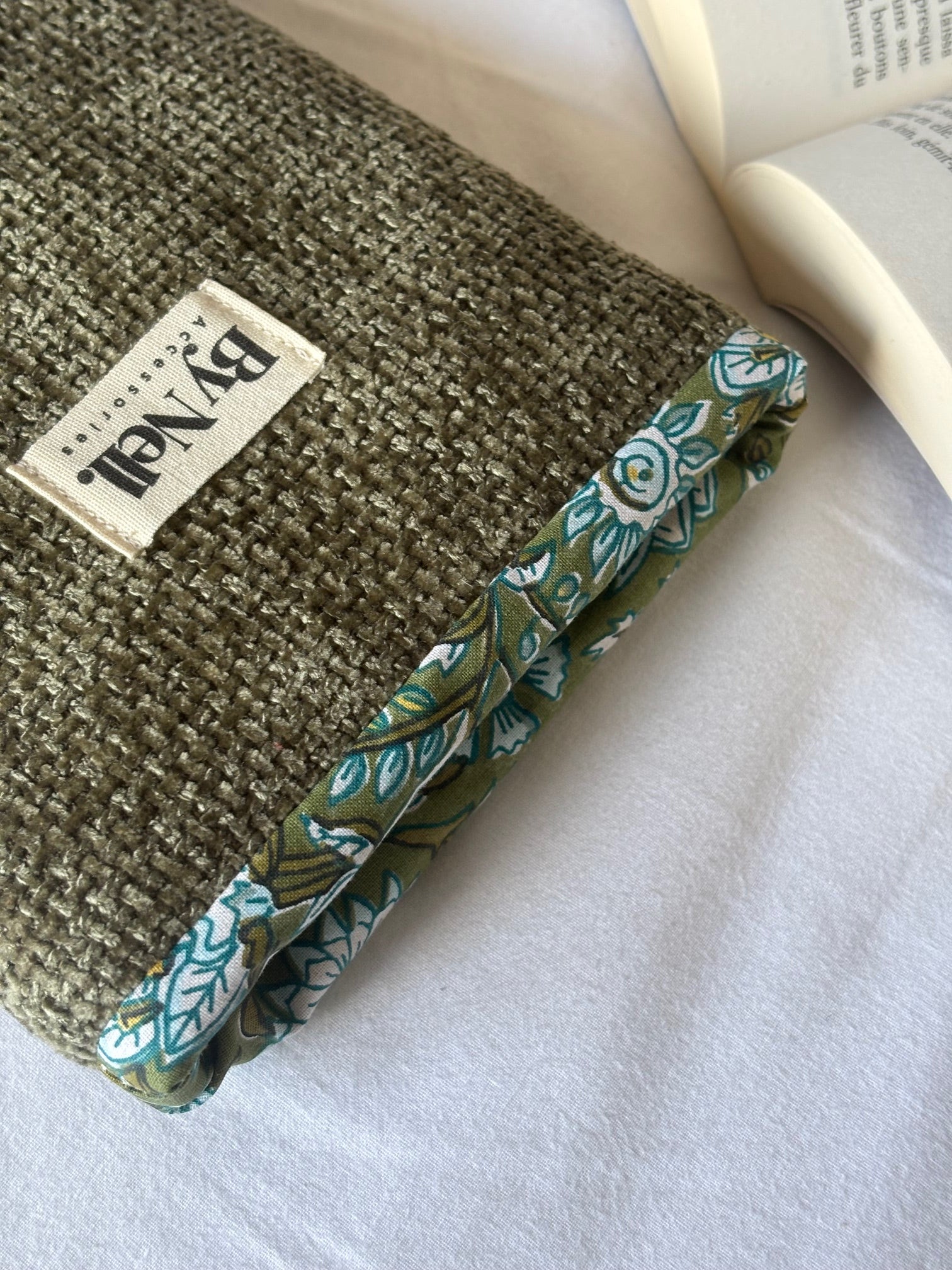 Pochette à livre Olive personnalisée